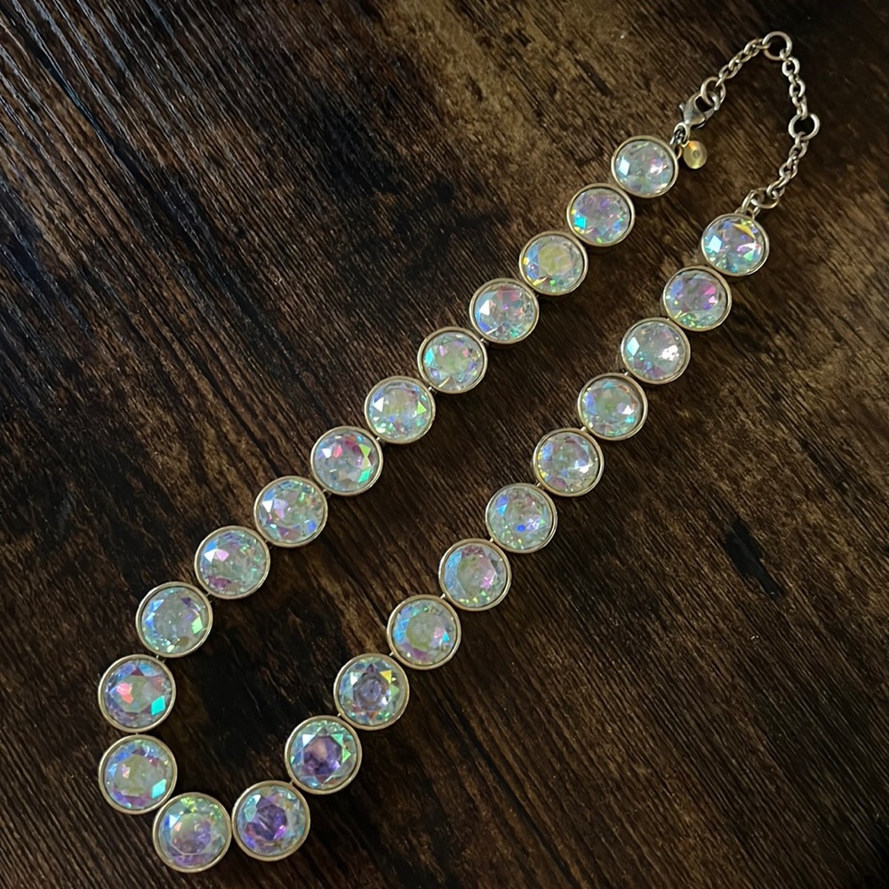 J Crew Iridescent Brulee Necklace